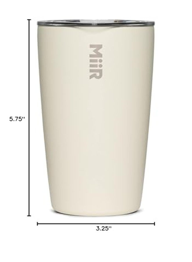 MiiR Tumbler, 12oz Insulated Stainless Steel with Press Fit Slide Lid - Splash Proof Design, Holds Hot & Cold Beverages, Stylish & Functional Cup Holder Compatible - Image 2
