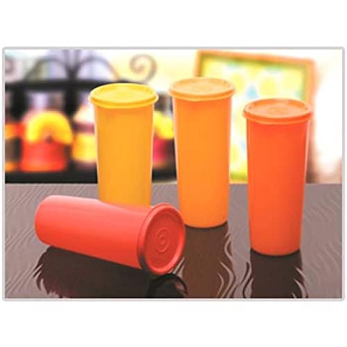 Tupperware Polypropylene Tumbler Set (Multicolour, 470 Ml) - Pack Of 4 - Image 4