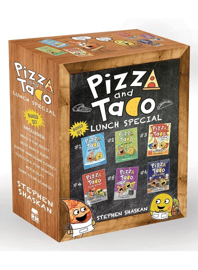 Pizza and Taco Lunch Special: 6-Book Boxed Set: Books 1-6 (a Graphic Novel Boxed Set) - Image 1