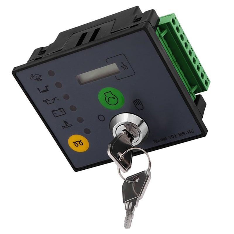 لوحة تحكم مولد بدء يدوي MS-HC 702 مع مفاتيح - Image 3