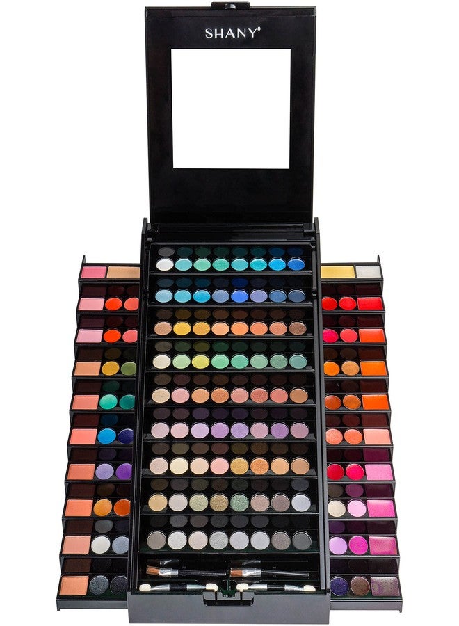 SHANY Elevated Essentials Makeup Set - All-in-One Makeup Kit with 72 Eyeshadows, 28 Lip Colors, 18 Gel Eyeliners, 10 Blushes, 1 Eye Primer, and 1 Cream Concealer - Image 2