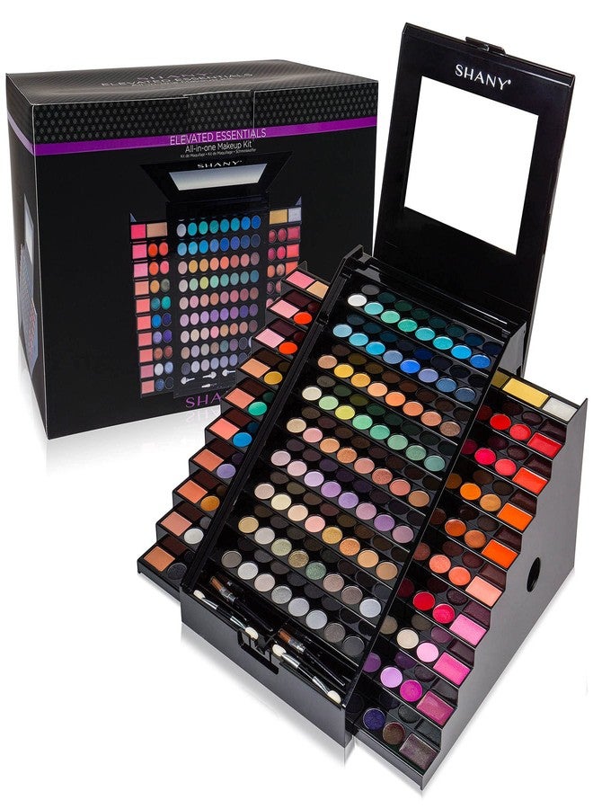 SHANY Elevated Essentials Makeup Set - All-in-One Makeup Kit with 72 Eyeshadows, 28 Lip Colors, 18 Gel Eyeliners, 10 Blushes, 1 Eye Primer, and 1 Cream Concealer - Image 1