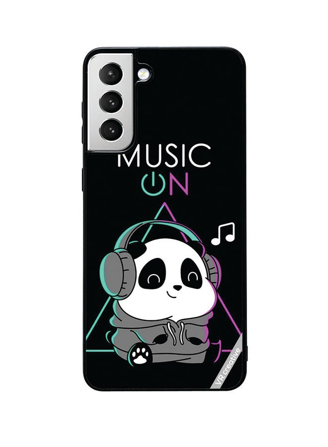 VR CREATIVE Protective Case Cover For Samsung Galaxy S22 5G Music On Design Multicolour - Image 1
