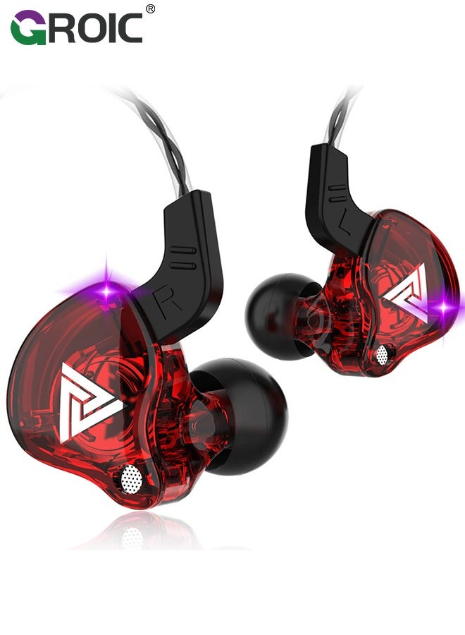GROIC Groic Melody Monitors Earphones Headphones Wired Earbuds Without Microphone Iem Hifi Bass With 1dd 1ba Ear Fins Ofc Cable For Musicians Singer Stage Studio