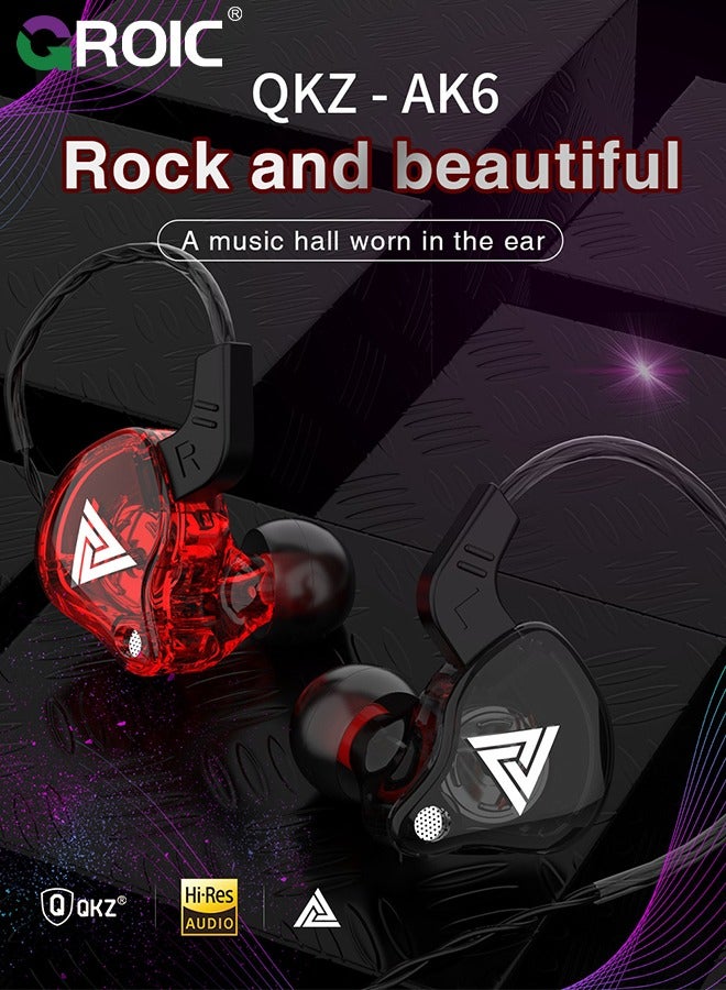 GROIC Melody in-Ear Monitors Earphones Headphones Wired Earbuds Without Microphone IEM HiFi Bass with 1DD 1BA, Ear fins, 4N OFC Cable for Musicians, Singer, on Stage, Studio  - Image 2
