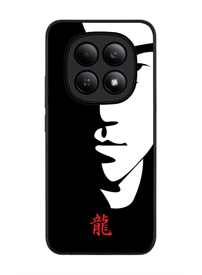 Stylizedd For Xiaomi Redmi Note 15 4G Case,Slim fit Camera Protection, Shockproof Thin Phone cover  - Tibute - Bruce Lee (Black) - Image 1