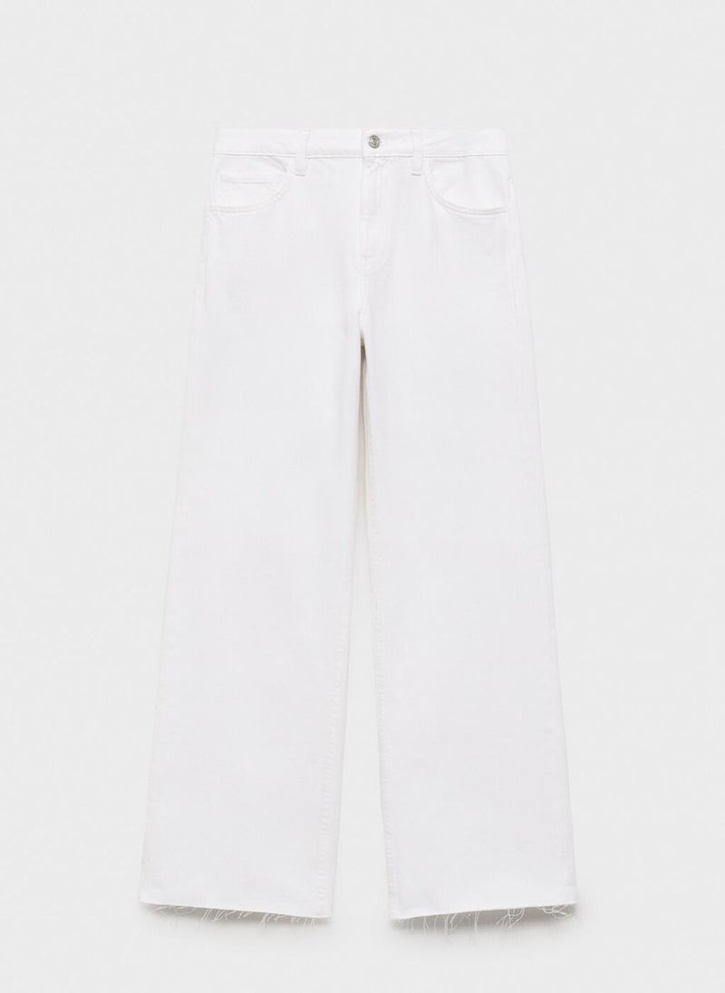 MANGO Danila Wideleg High-Rise Jeans  - Image 5