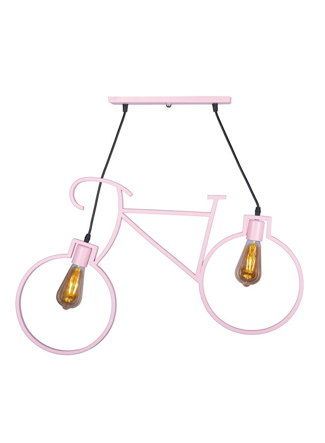 الروضة للإضاءة نجفة عجلة ثلاثي | حديث ديكور LED E27 معلقة مصباح سقف اضاءة داخلية مصباح معلق دلاية سقف مودرن نجفة | مناسبة لأي غرفة | | اللون: روز | المقاس: 70x70 سم