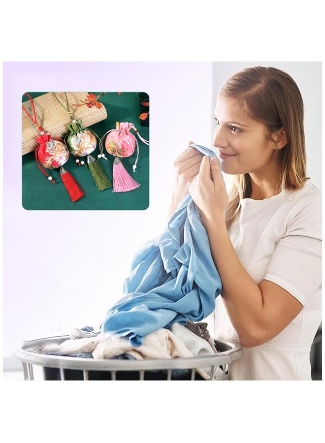 6 Bags of Dry Flowers Fragrant Bags, Fragrances Of Roses, Violets, Lavender, Lemon, Ocean And Jasmine For Drawers And Closets, Spring Home Decor Fragrance Sachets, Fragrance For Bathroom, Car Freshener, Etc  - Image 3