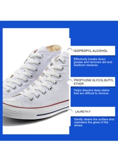 Jaysuing Foam Cleaner White Shoes, Surfactant Foam Removes Stains Quickly, Sneaker Cleaning Spray Foam, Whitening Sneaker Canvas, Whitening And Yellowing Shoe Edges (100ml)  - Image 5