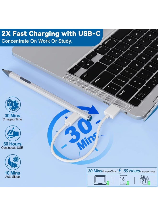 Surface Stylus for Pro/Go Devices, Compatible with Windows 11/10/8/7/6/5/4/3 - Image 4