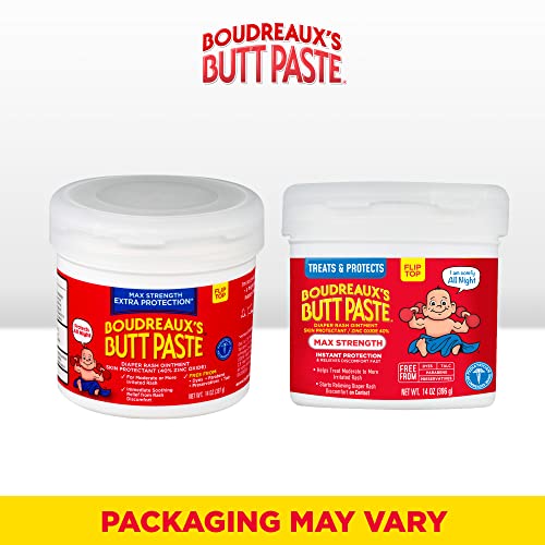 Boudreaux's Butt Paste Boudreauxs Butt Paste Diaper Rash Ointment Kit Maximum Strength -2 Count - Image 2