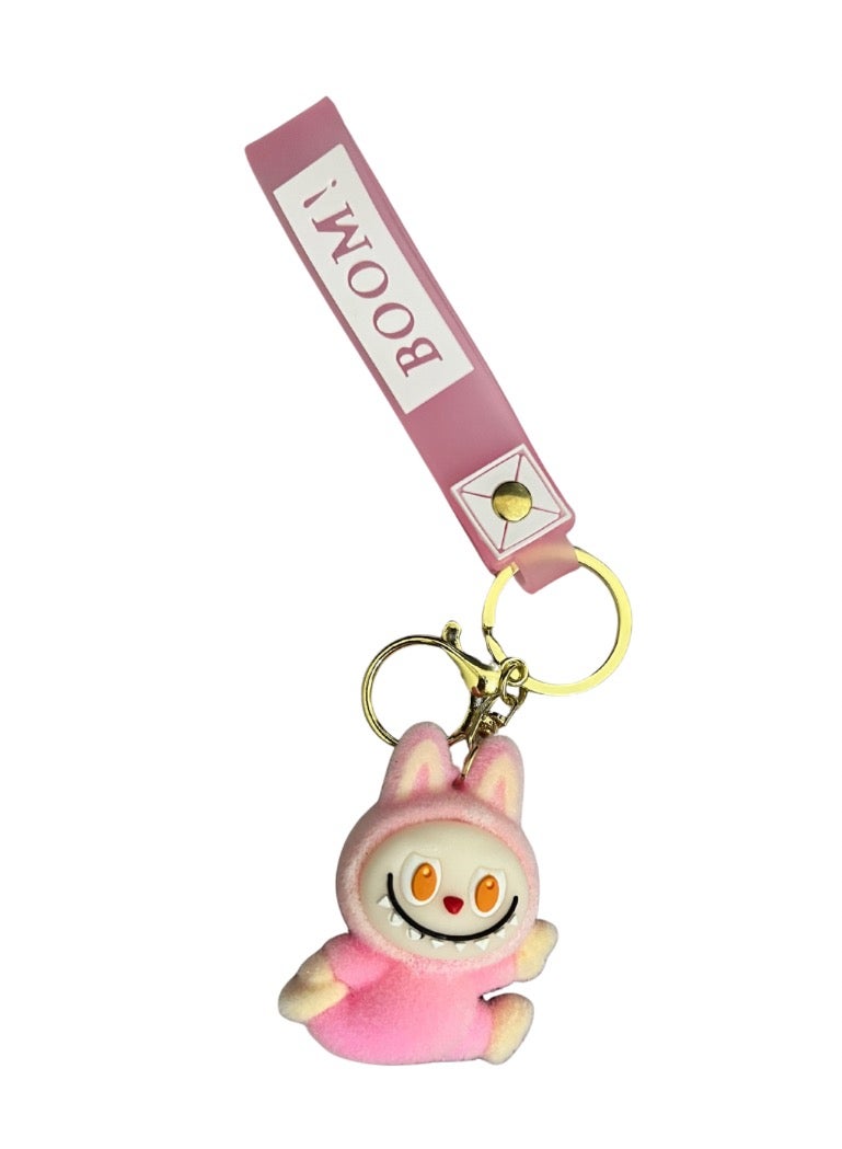 Boomah Accessories Labubu Cute Small 2-Piece Keychain Set – Adorable Mini Figures for Bags & Keys - Image 2