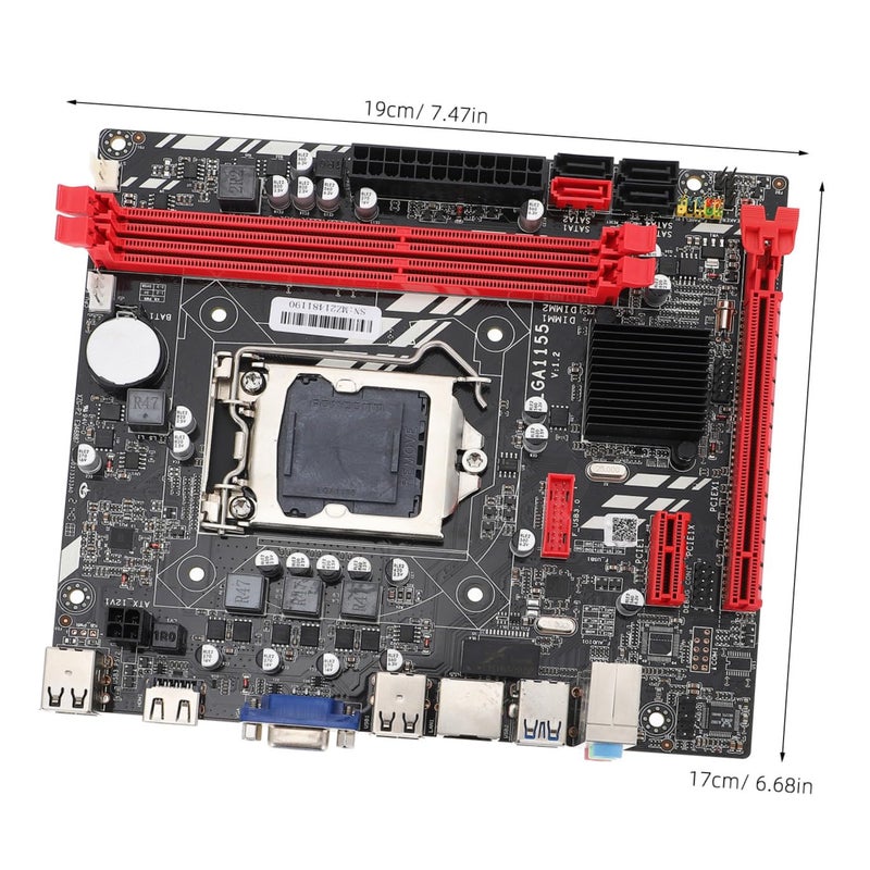 Desktop Motherboard Dual Slots Supports CPU Easy Installation Performance - Image 3