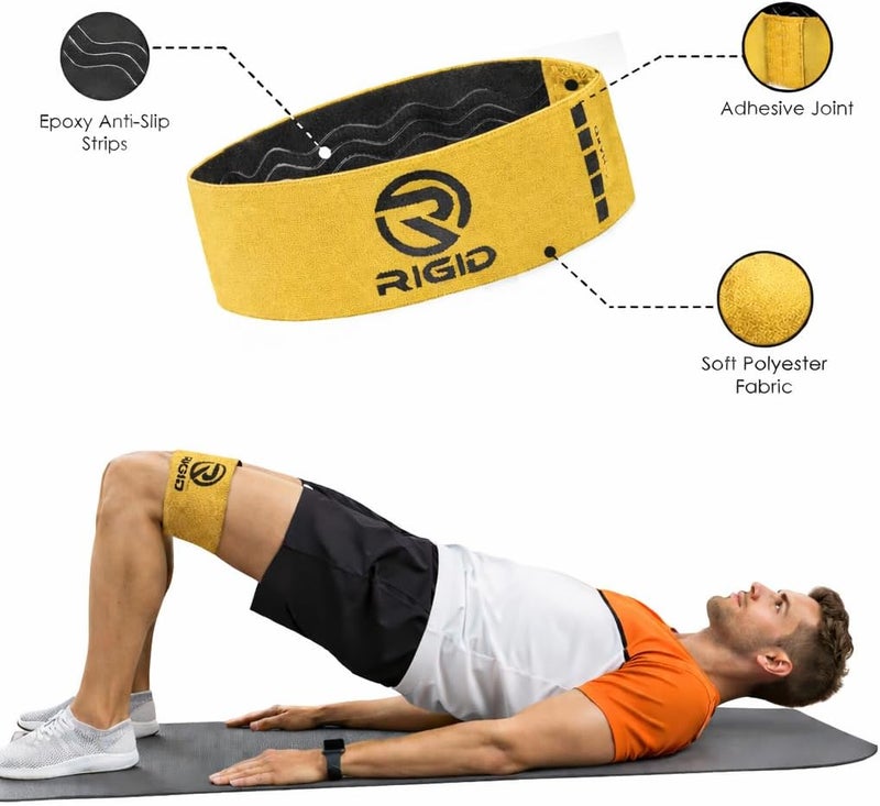 Anti-Slip Hips Bands Set - 5 Resistance Levels for Men and Women - Image 5