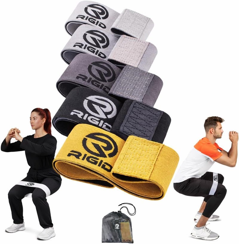 Anti-Slip Hips Bands Set - 5 Resistance Levels for Men and Women - Image 1