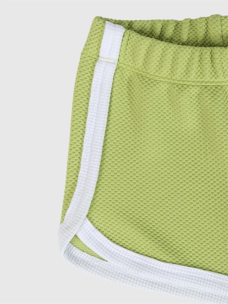 يه كيدز Children's Shorts T-Shirt Set Summer Pistachio Green