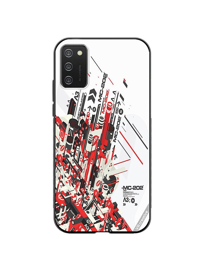 VR CREATIVE Protective Case Cover For Samsung Galaxy A02s Mc 202 Design Multicolour - Image 1