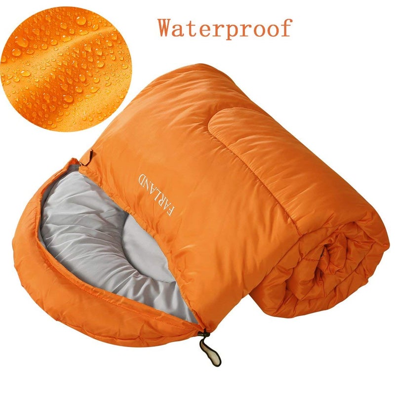 FARLAND Sleeping Bags 20℉ for Adults Teens Kids with Compression Sack Portable and Lightweight for 3-4 Season Camping, Hiking,Waterproof, Backpacking and Outdoors - Image 4