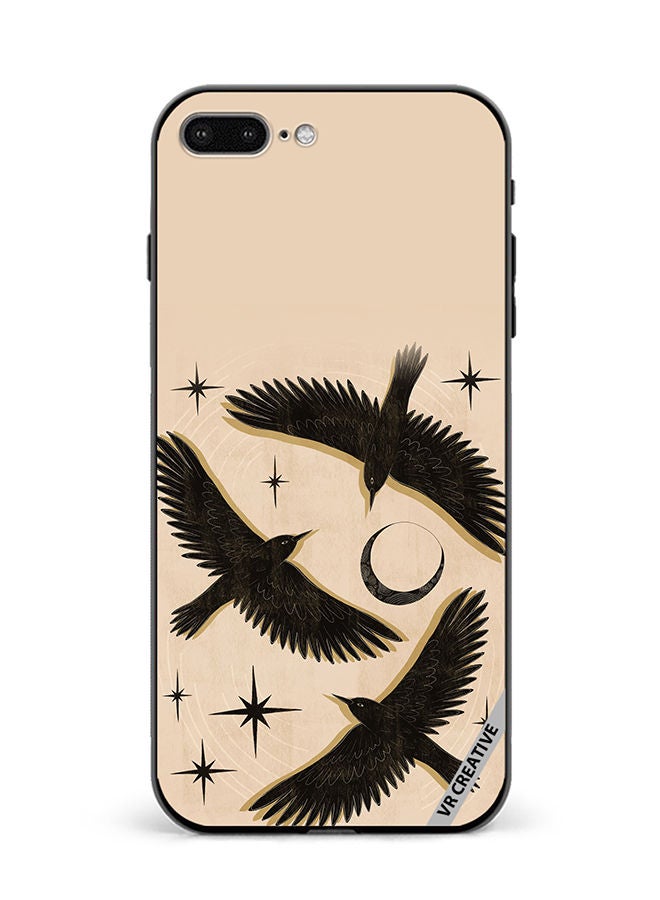 VR CREATIVE Protective Case Cover For Apple iPhone 7 Plus/8 Plus Birds Design Multicolour - Image 1