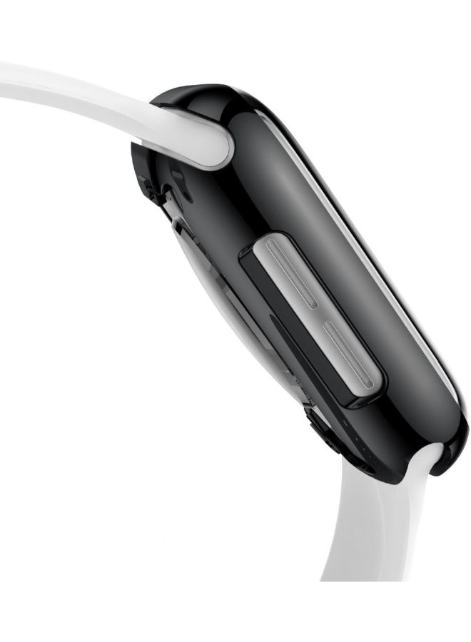 NIBEMINENT Protective Case Cover For Apple Watch Series 4 44mm Black  - Image 4