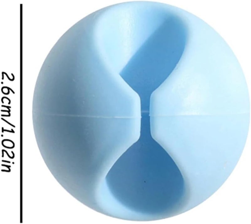 Pink Adhesive Cable Clips 100pcs Cord Organizer Wire Holder Desk Management - Image 4