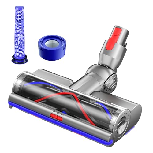 Nukisa Vacuum Head Replacement Compatible with Dyson V7 Absolute V8 Animal Cordless Vacuum Cleaner, The Motorhead Replacement Parts Suitable For Hardwood Floor Attachment, includes 1 motorhead and 1 filters. - Image 1