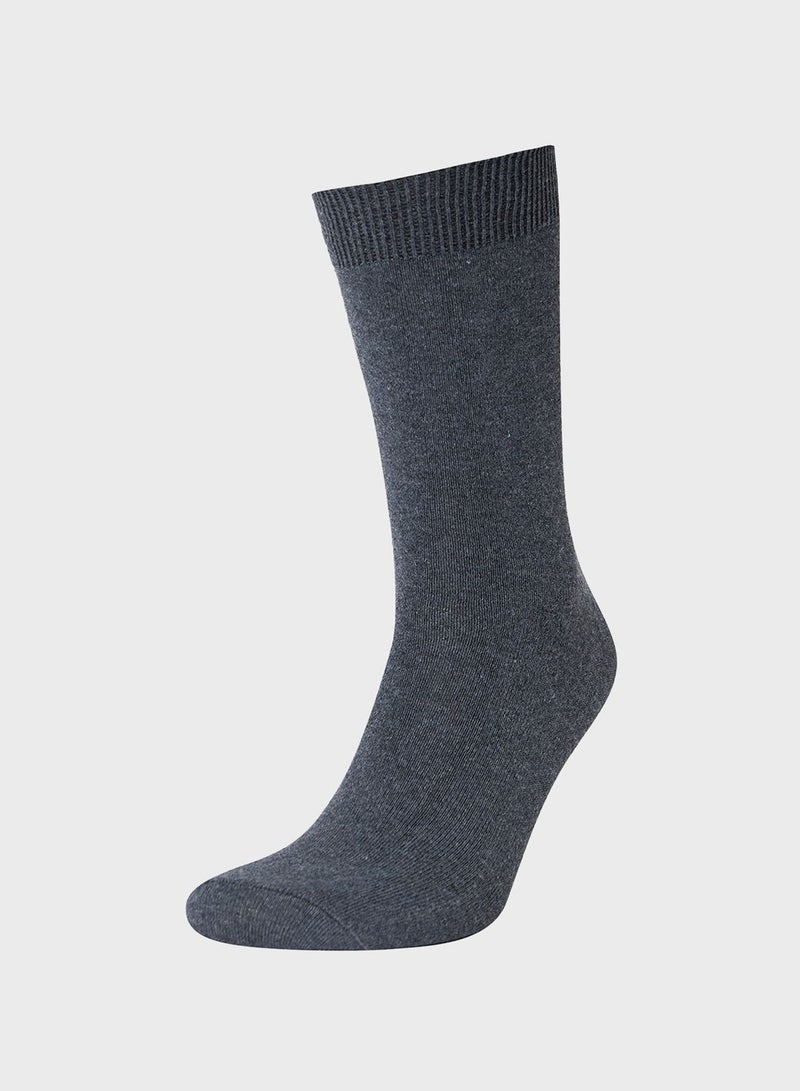 DeFacto Men'S Cotton 7-Pack Socks - Image 4