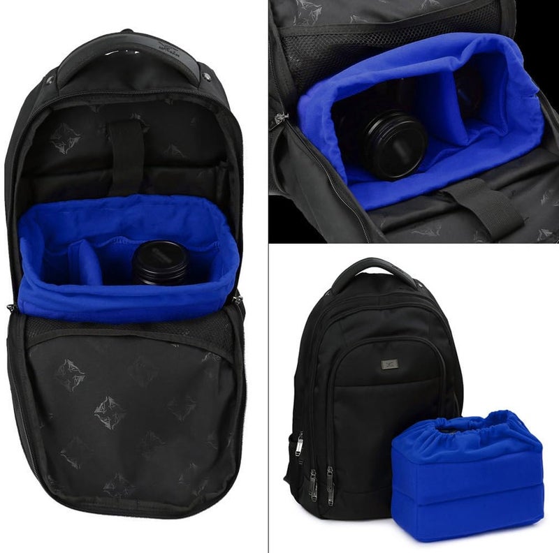 Koolertron Shockproof Camera Photo Bag for SLR TLR Camera Insert Partition Padded Case,Can be Put Directly Into the SLR Camera Bag With Freely Adjustable Compartment - Image 4