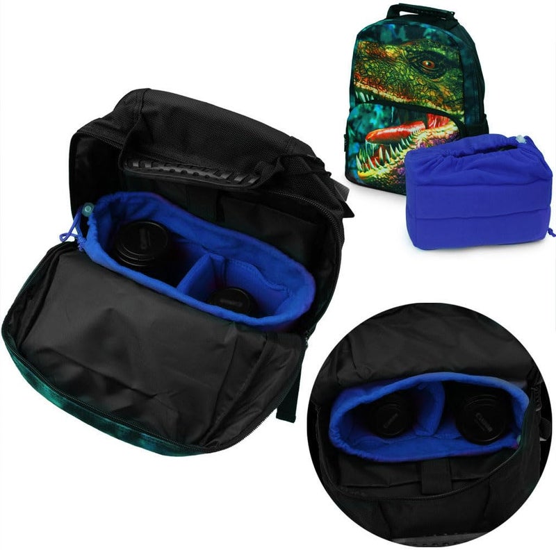 Koolertron Shockproof Camera Photo Bag for SLR TLR Camera Insert Partition Padded Case,Can be Put Directly Into the SLR Camera Bag With Freely Adjustable Compartment - Image 5