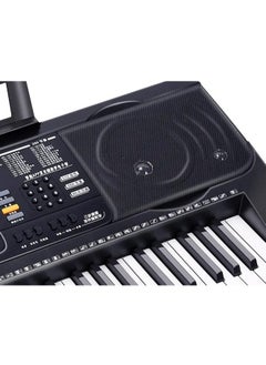 Mike Music 61 Key Keyboard Piano MK812 Professional Electronic Keyboard Digital Piano Keyboard Electronic Organ Piano with Sheet Music Stand, Power Supply,61 Keys Keyboard Bag  - Image 4