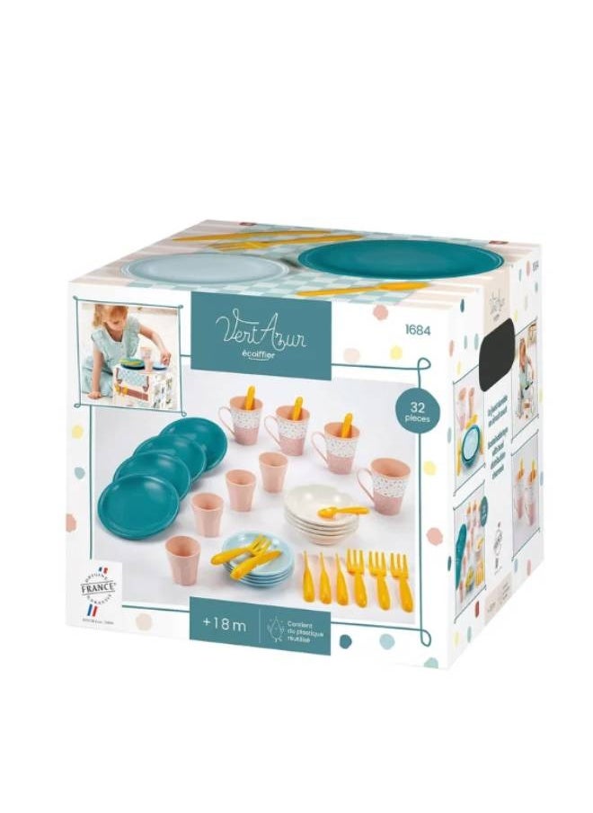 ecoiffier - Picnic Servware Vert Azur - Image 1