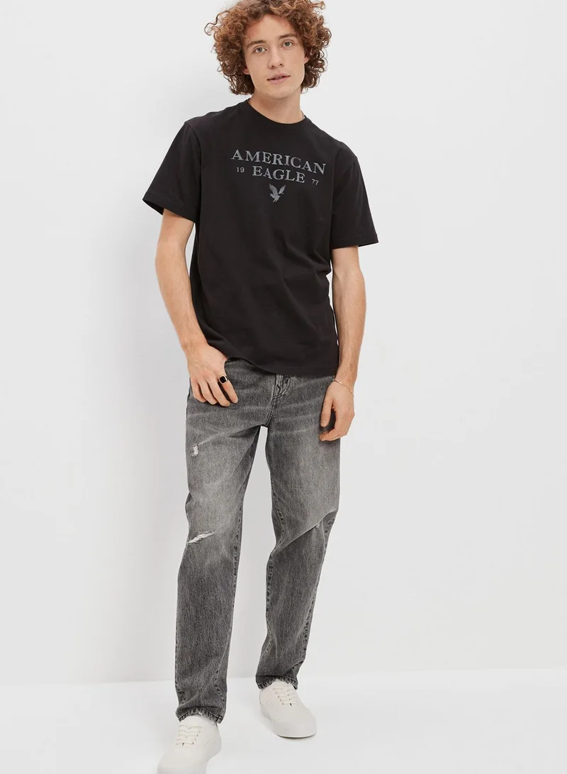 American Eagle Graphic Crew Neck T-Shirt