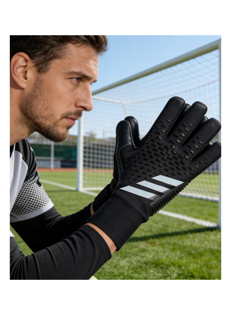Aikanbo Professional Soccer Goalkeeper Gloves Set with Goalkeeper Gloves Tackifier & Goalkeeper Gloves Cleaning Agent Spray，Grip Control Contact Latex Palm Goalie Gloves，Suitable for Teenagers and Adults（30ml+30ml） - Image 5
