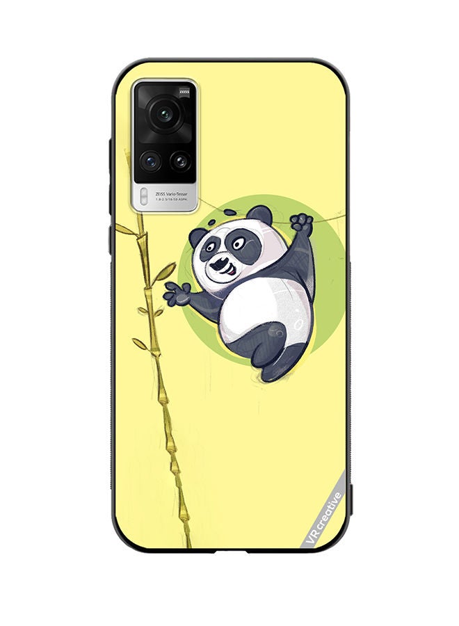 VR CREATIVE Protective Case Cover For Vivo X60 Pro Fun Panda Design Multicolour - Image 1