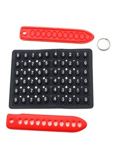 DIY Anti-Lost Phone Number Mark Keychain