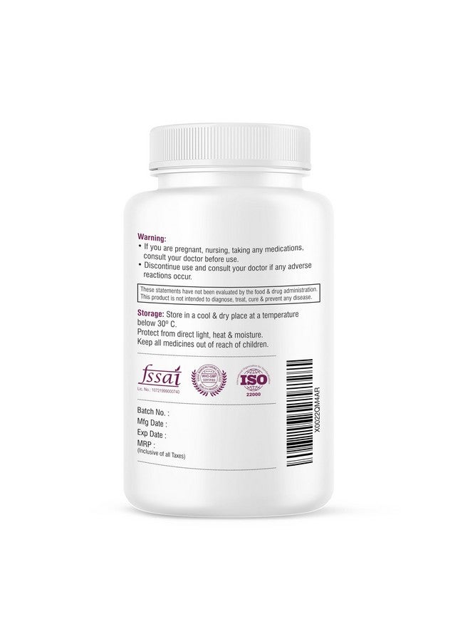 Biotrex Nutraceuticals Biotrex Zinc Citrate Supplement With High Purity, Supports Healthy Skin, Hair & Nails, Immune Health - 120 Veg Capsules - Image 3