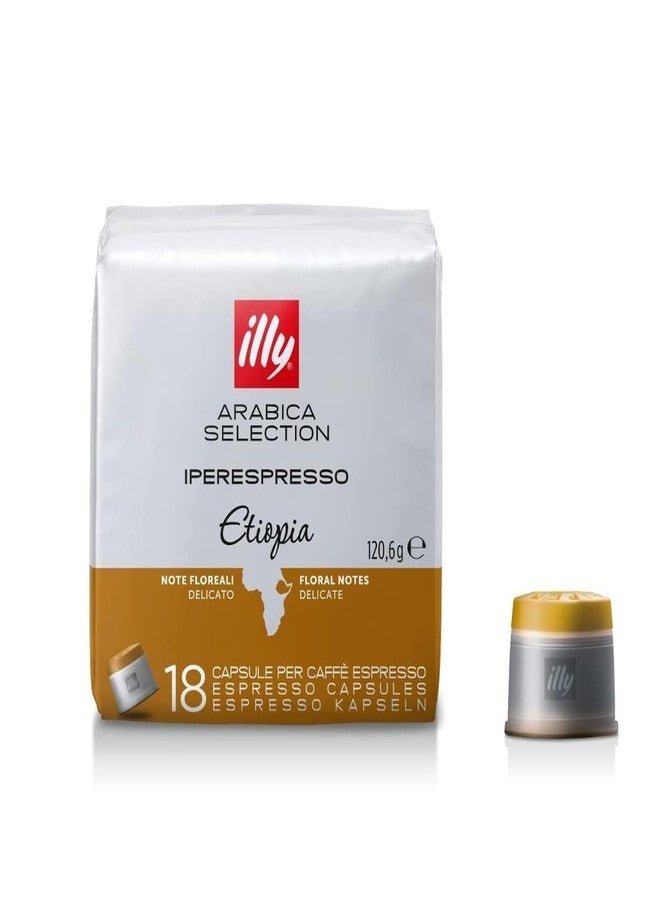 ILLY 18 Capsules of Monoarabic Ethiopia Coffee - Image 1