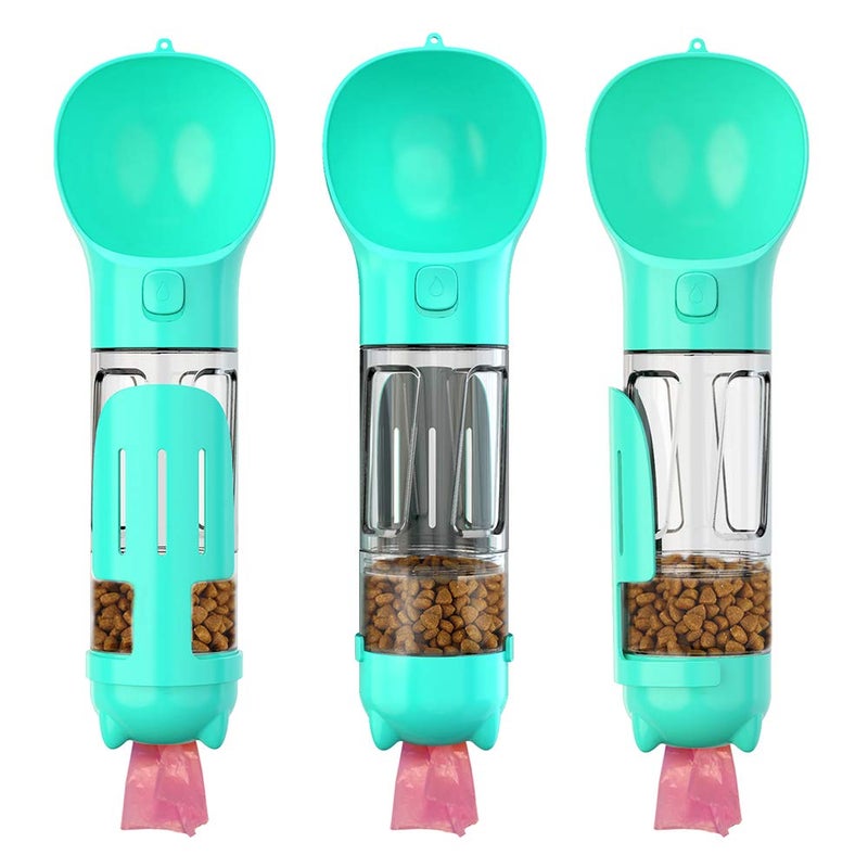 Zerodise3g4ndpuys BL Dog Water Bottle Travel Bowl 300ml Leakproof Portable Feeder - Image 3