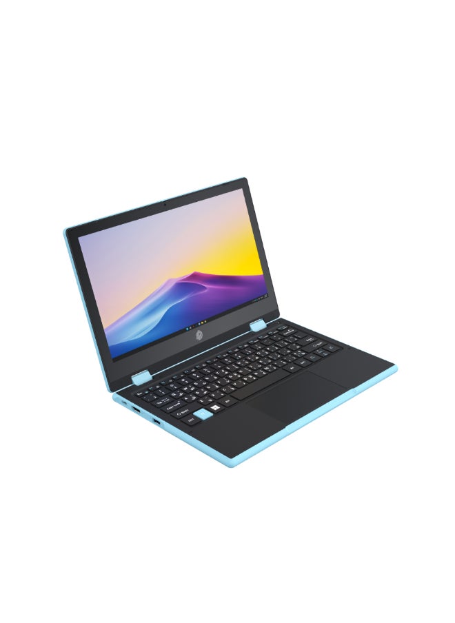 Onsor - KiTAB Laptop With 11.6-Inch Display, Celeron N4020 Processor/4GB RAM/128GB SSD/Windows 11 Pro Sky Blue - Image 1