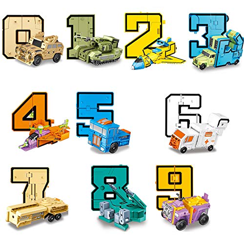 Cyeah Number Robot Math Robot Mathematical Toys for Kids Education 20 Pieces - Image 2
