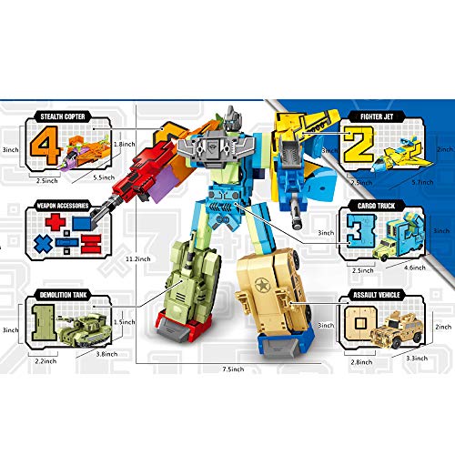 Cyeah Number Robot Math Robot Mathematical Toys for Kids Education 20 Pieces - Image 4