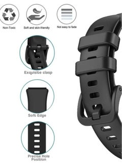 HW Silicone Watchband For Huawei Band 8 Huawei Band 9 Strap SmartWatch WristbandBracelet Wriststrap Sport Replacement，Transparent Protective Shell  - Image 3