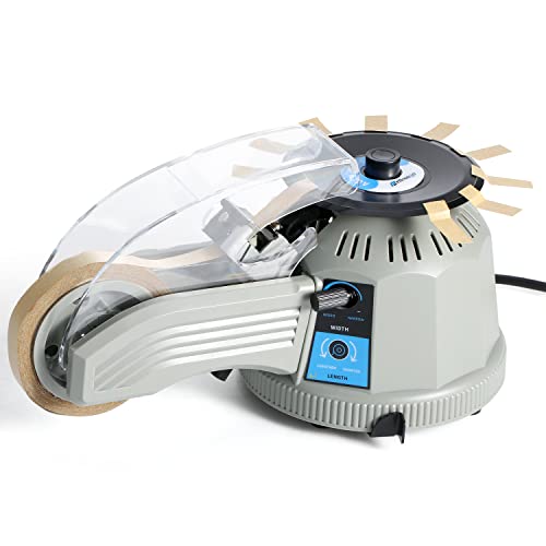 Frifreego Automatic Tape Dispenser Rotary Disc Tape Cutting Machine, 13-60mm Cutting Length, 3-25 mm Tape Width, Office School Supply for Cutting Scotch Tape Double-Sided Tape High Temperature Tape - Image 1