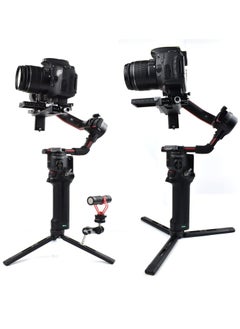 Y&D Metal Mini Tripod Aluminum Desktop Tabletop Flexible Stand Compact with Adjustable Length and Nonslip Rubber Pads for Smooth Q/4 Crane Plus/2 Osmo Mobile  - Image 3