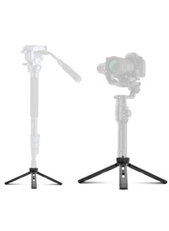 Y&D Metal Mini Tripod Aluminum Desktop Tabletop Flexible Stand Compact with Adjustable Length and Nonslip Rubber Pads for Smooth Q/4 Crane Plus/2 Osmo Mobile  - Image 4