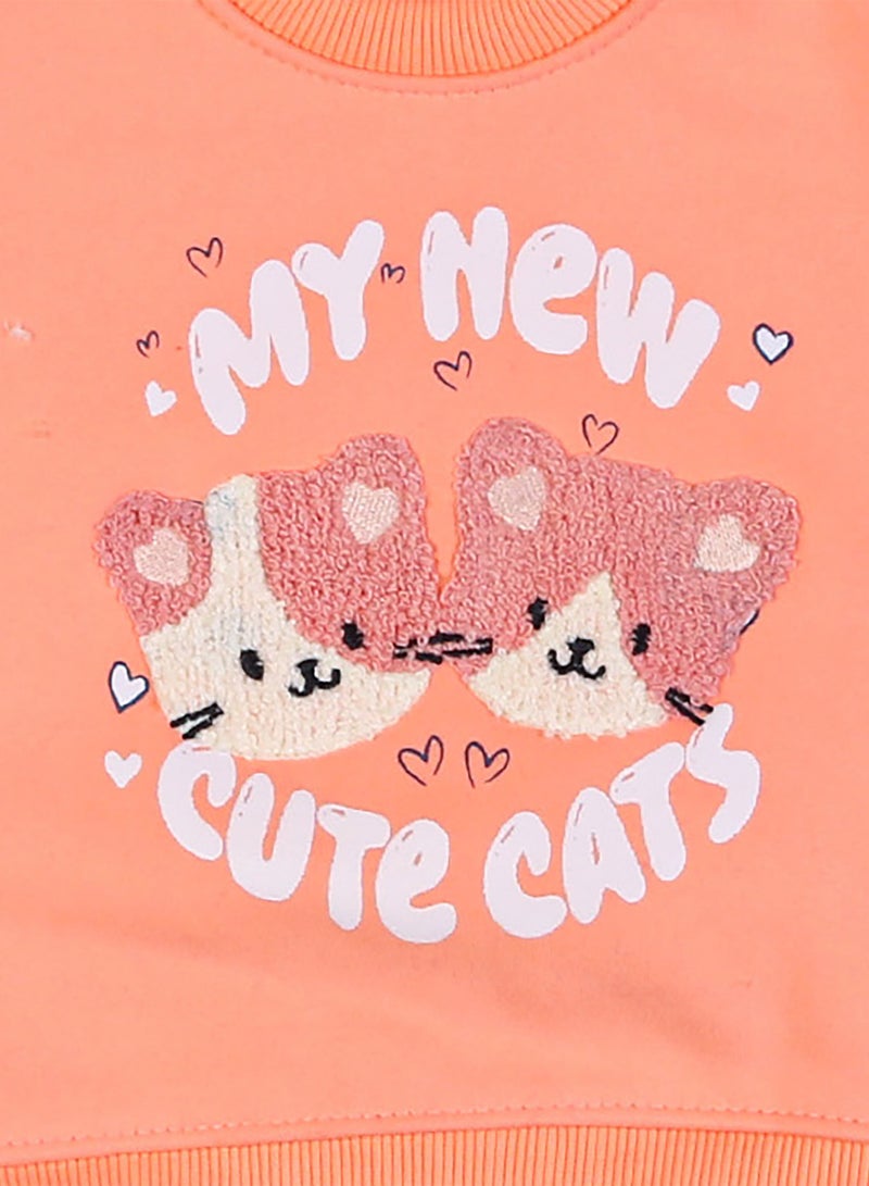 زيركون بيجامة شتوي لحديثي الولادة - 1309 - Image 2