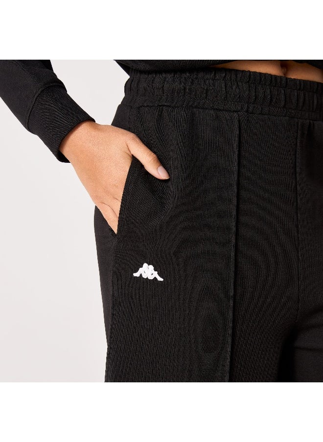 Kappa Kappa Logo Print Track Pants with Pockets  - Image 2