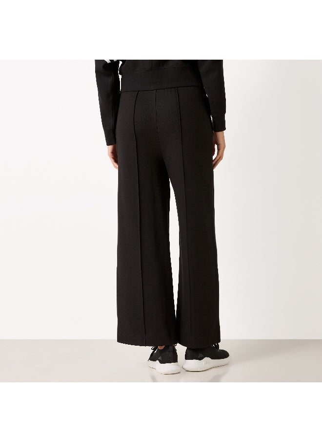Kappa Kappa Logo Print Track Pants with Pockets  - Image 4