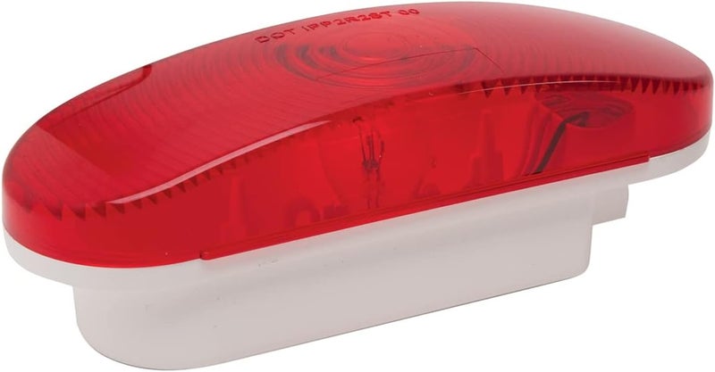 Roadpro RP6064R 65 x 225 Red Oval Sealed Light with 3Prong Connector